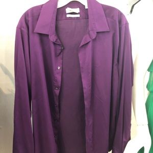 Calvin Klein men’s dress shirt small .